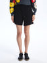 LC Waikiki Women's Standard Fit Shorts With Elastic Waist
